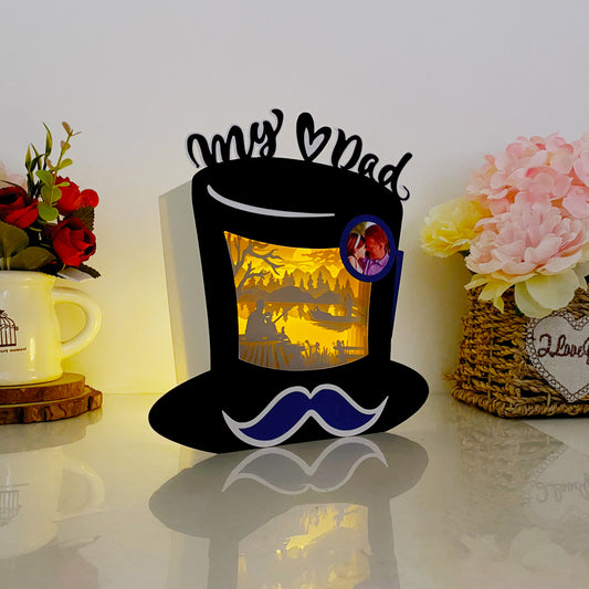 Fishing – 3D Father's Day Topper Box File - Cricut File - VEKTOR KRAFT