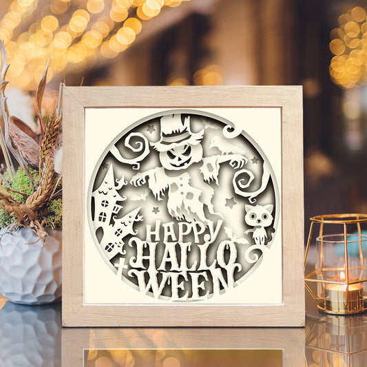 Halloween 20 – 3D Shadow Box SVG File for Cricut & Silhouette