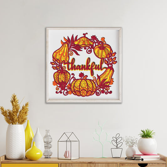 Thanksgiving Day - 3D Layered - Cricut File - VEKTOR KRAFT