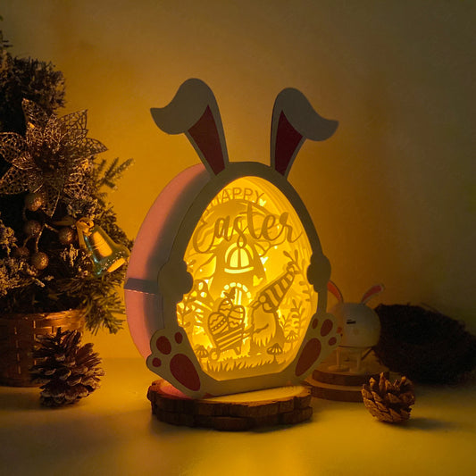 Easter Gnome 2 – 3D Bunny Box 1 File - Cricut File - VEKTOR KRAFT