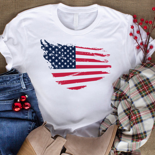 Distressed American Flag - Cricut File - VEKTOR KRAFT