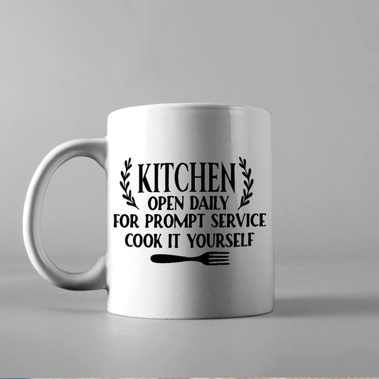 Kitchen Open Daily - Cricut File - VEKTOR KRAFT