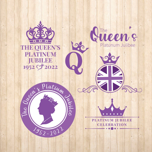 Queen_s Jubilee - Cricut File - VEKTOR KRAFT