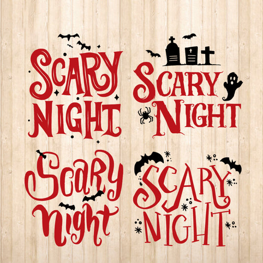 Scary Night - Cricut File - VEKTOR KRAFT