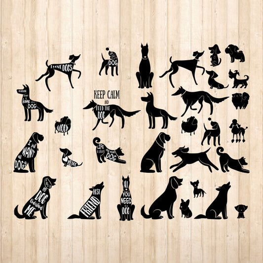 Just Dogs - Cricut File - VEKTOR KRAFT