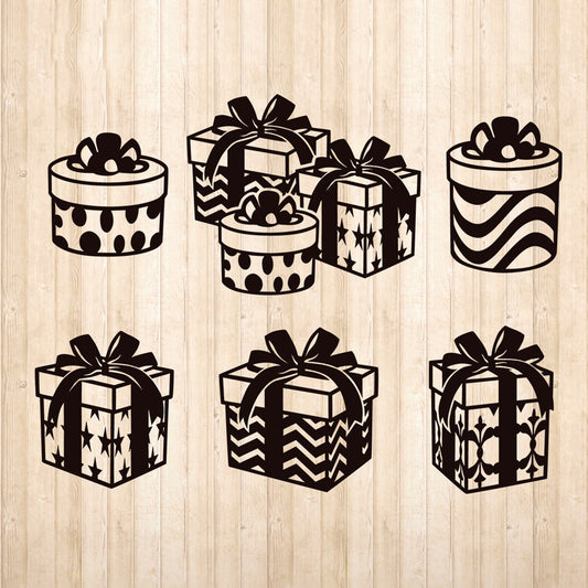Gift Boxes - Cricut File - VEKTOR KRAFT