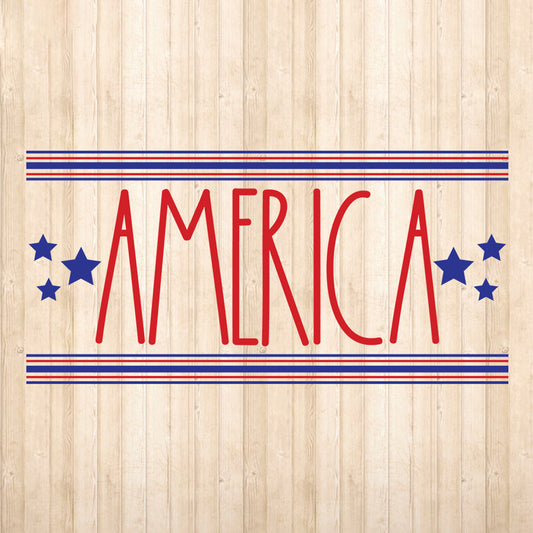 America - Cricut File - VEKTOR KRAFT