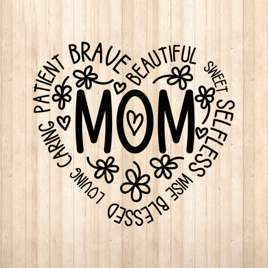 Mom Heart - Cricut File - VEKTOR KRAFT