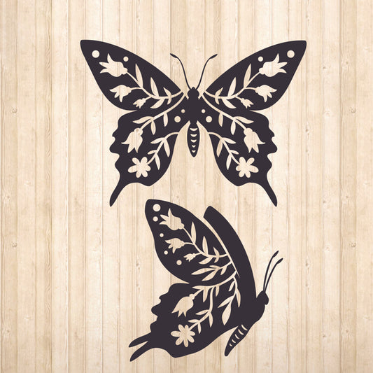 Butterfly Silhouette - Cricut File - VEKTOR KRAFT