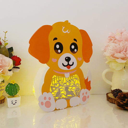Dog And Cat – 3D Box SVG File for Cricut & Silhouette