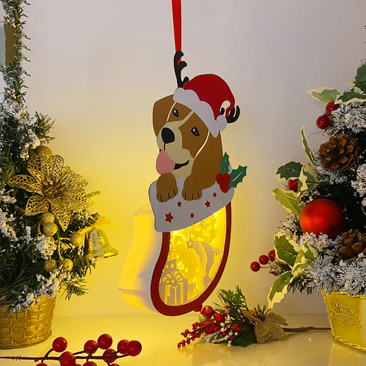 Christmas Bear – 3D Box SVG File for Cricut & Silhouette