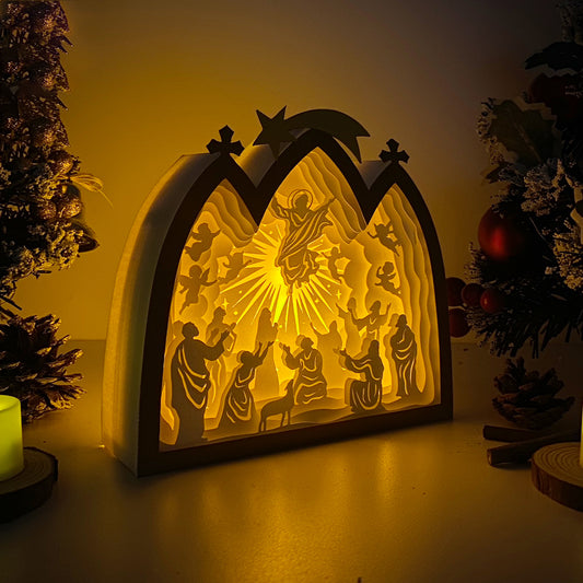 Jesus 1 – 3D Box SVG File for Cricut & Silhouette