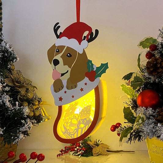 Christmas Santa – 3D Box SVG File for Cricut & Silhouette
