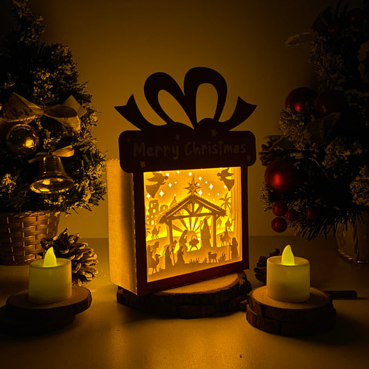 Nativity 2 – 3D Box SVG File for Cricut & Silhouette