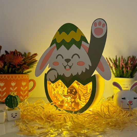 Bunny Eggs – 3D Easter Egg Box File - Cricut File - VEKTOR KRAFT