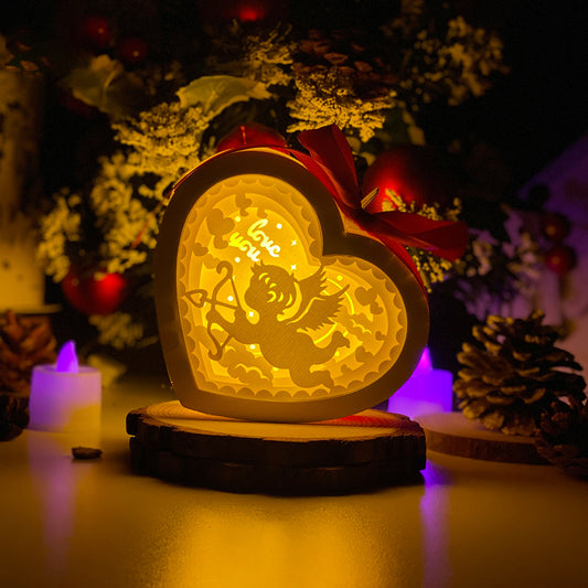Love 5 – 3D Heart Lantern File - Cricut File - VEKTOR KRAFT