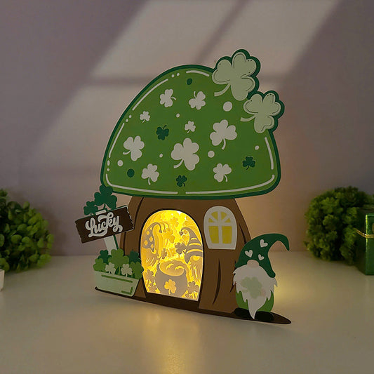 St.Patrick's Day 1 – 3D House Box 1 File - Cricut File - VEKTOR KRAFT