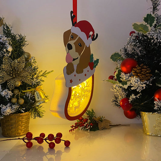 Christmas Deer 2 – 3D Box SVG File for Cricut & Silhouette