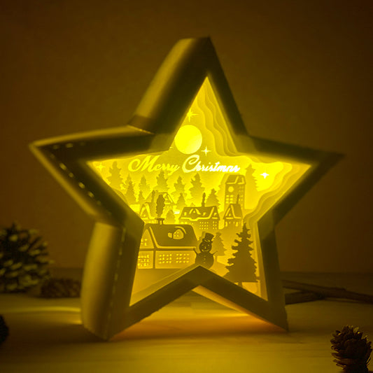 Xmas 4 – 3D Box SVG File for Cricut & Silhouette