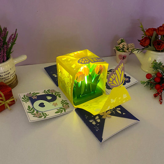 Mother's Day 2 – 3D Surprise Box File - Cricut File - VEKTOR KRAFT
