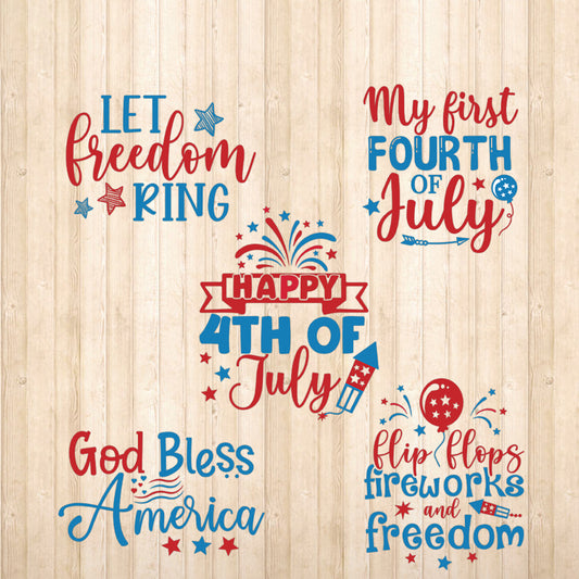 4th Of July 4 - Cricut File - VEKTOR KRAFT