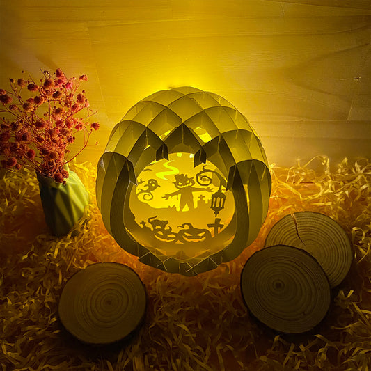 Halloween 1 – 3D Pop-Up Card SVG File for Cricut & Silhouette