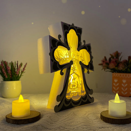 Nativity – 3D Box SVG File for Cricut & Silhouette