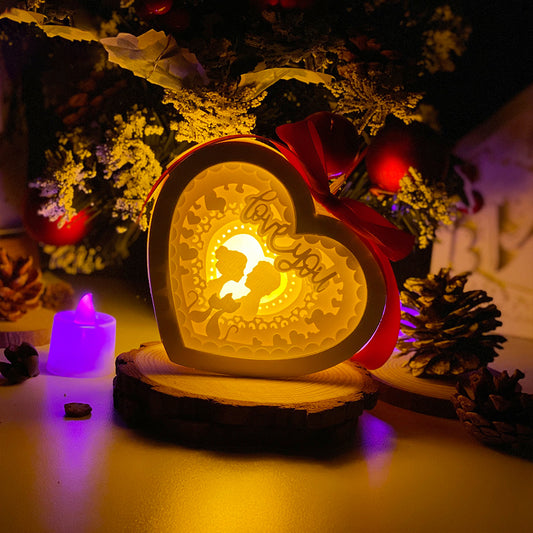 Love 3 – 3D Heart Lantern File - Cricut File - VEKTOR KRAFT