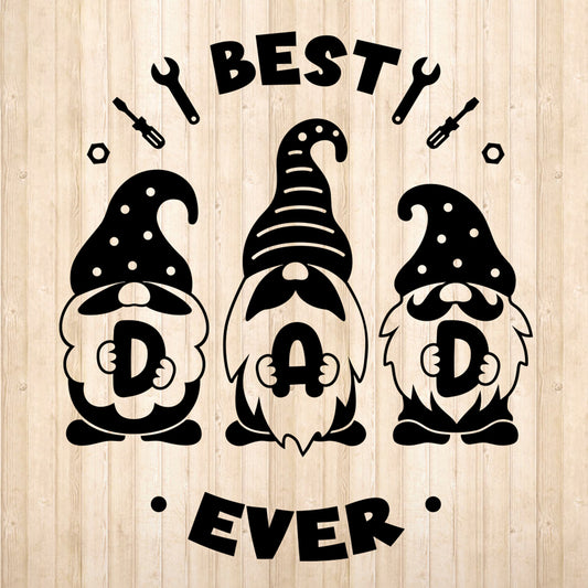 Best Dad Ever - Cricut File - VEKTOR KRAFT