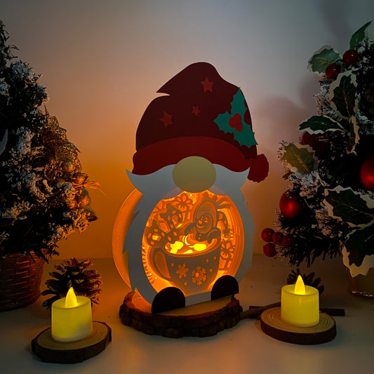 Christmas Snowman 3 – 3D Box SVG File for Cricut & Silhouette