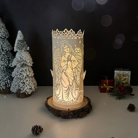 Angel – 3D Light Tube File - Cricut File - VEKTOR KRAFT
