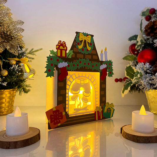 Santa – 3D Box SVG File for Cricut & Silhouette