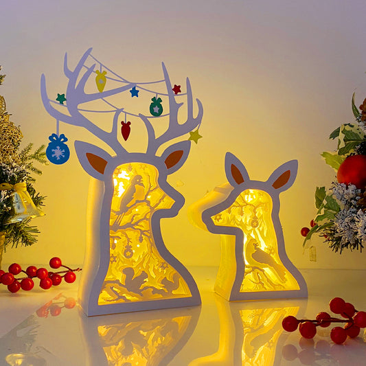 Christmas Bird – 3D Box SVG File for Cricut & Silhouette