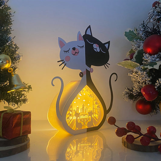Cat Love– 3D Cat Love Box File - Cricut File - VEKTOR KRAFT