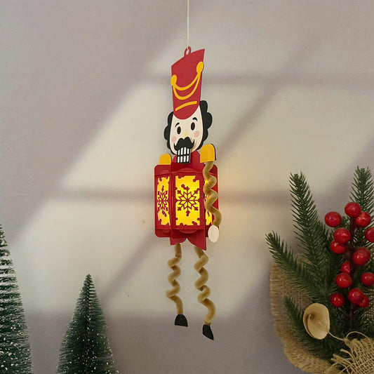 Nutcracker Hanging - 3D Christmas Lantern File - Cricut File - VEKTOR KRAFT
