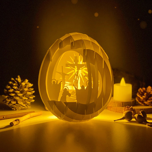 Jesus 2 – 3D Pop-Up Card SVG File for Cricut & Silhouette