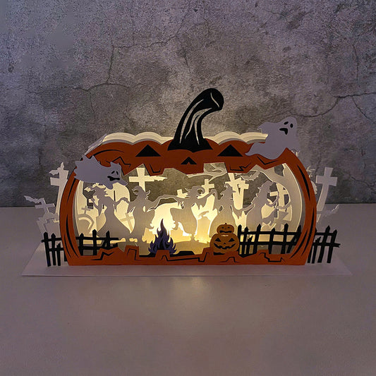 Witches Dancing – 3D Pop-Up Card SVG File for Cricut & Silhouette