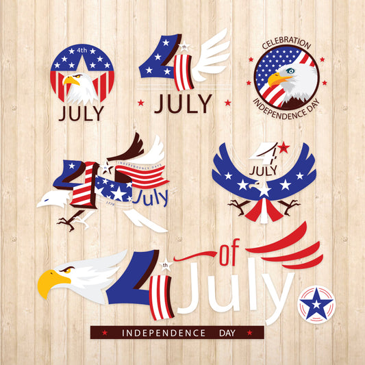 4th Of July Eagle - Cricut File - VEKTOR KRAFT