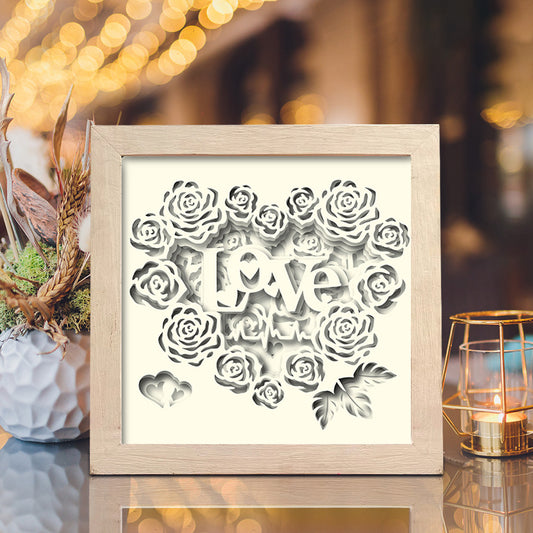 Heart 3 – 3D Shadow Box SVG File for Cricut & Silhouette
