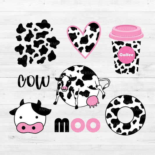 Cow Print - Cricut File - VEKTOR KRAFT