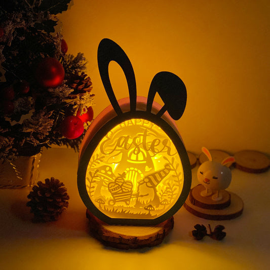 Easter Gnome 2 – 3D Bunny Box 3 File - Cricut File - VEKTOR KRAFT