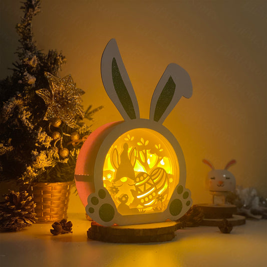 Easter Gnome 2 – 3D Bunny Box 2 File - Cricut File - VEKTOR KRAFT