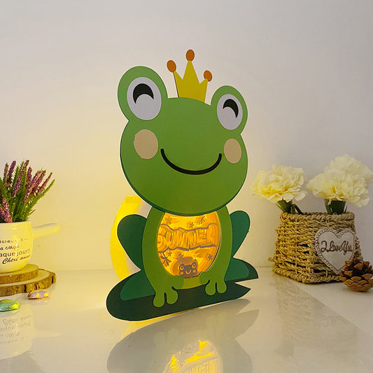 Summer Frog – 3D Box SVG File for Cricut & Silhouette