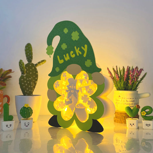 Gnome Lucky – 3D Gnome Lucky Box 2 File - Cricut File - VEKTOR KRAFT