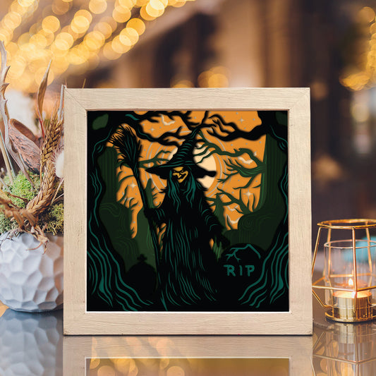 Halloween 39 – 3D Shadow Box SVG File for Cricut & Silhouette