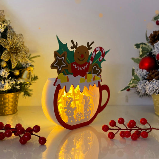 Christmas – 3D Box SVG File for Cricut & Silhouette