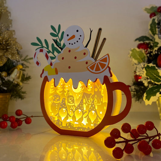 Christmas Gnome – 3D Box SVG File for Cricut & Silhouette