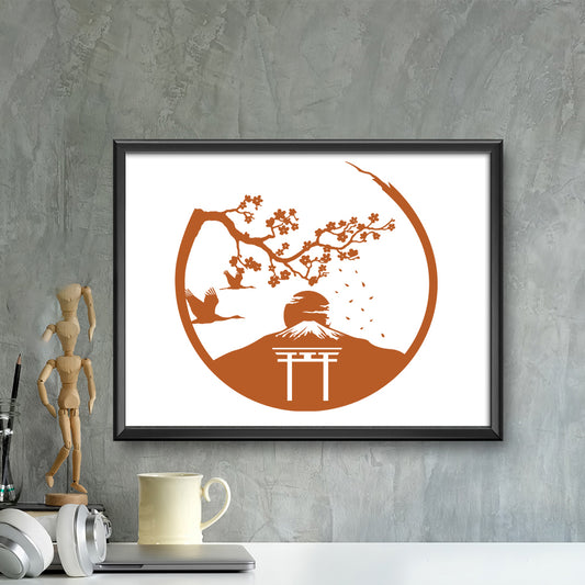 Cherry Blossoms – Kirigami - Cricut File - VEKTOR KRAFT