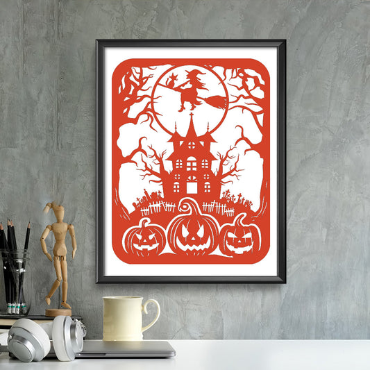 Halloween 3a – Kirigami - Cricut File - VEKTOR KRAFT