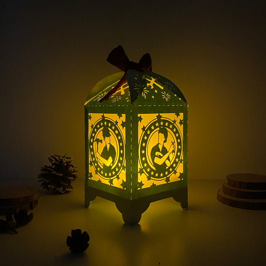 Labor Day - 3D Paper Lantern File 3 - Cricut File - VEKTOR KRAFT
